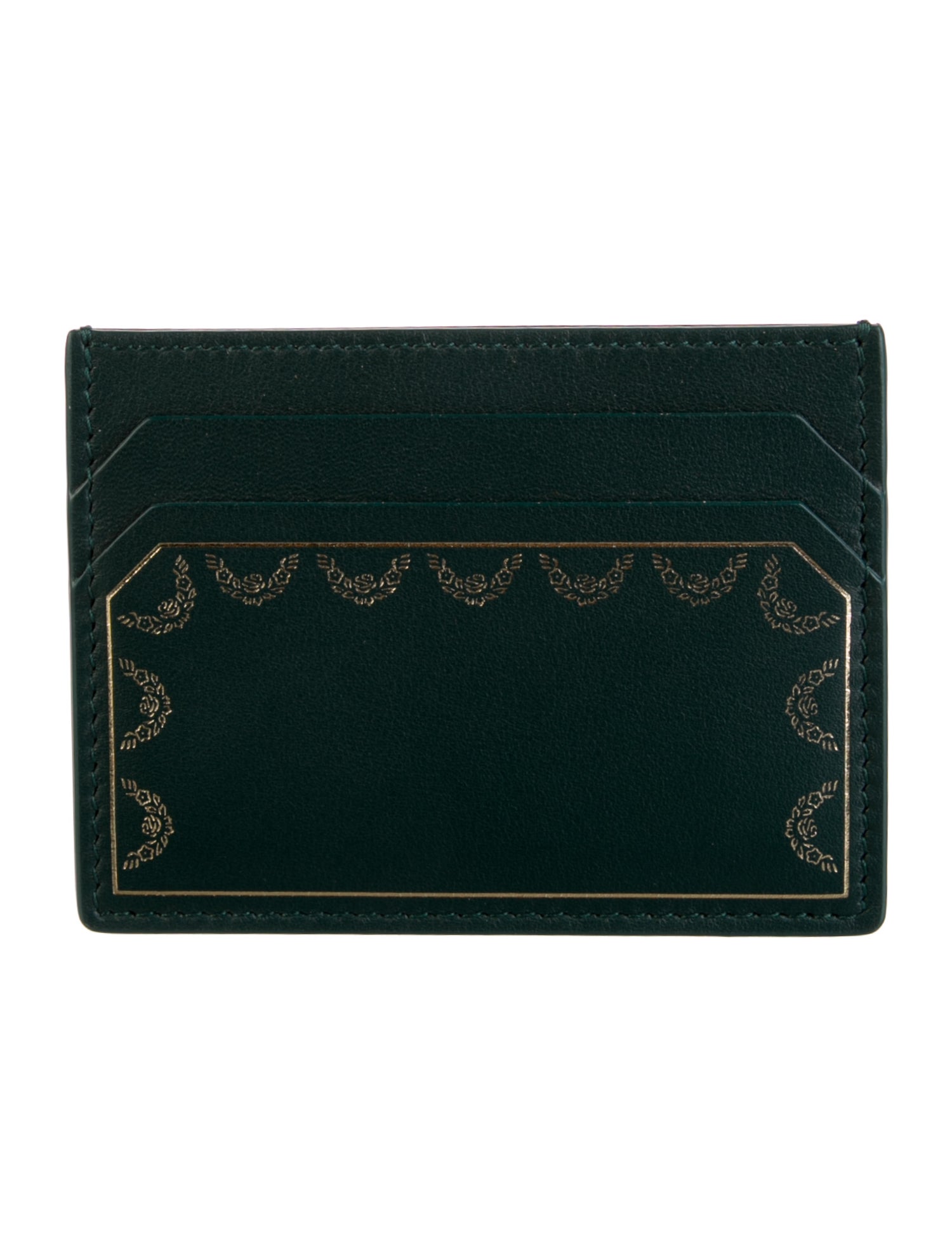 Cartier Leather Printed Card Holder