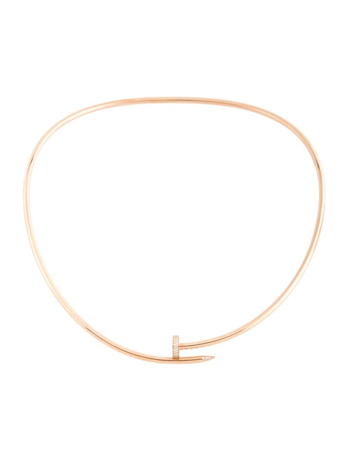 Cartier Small Diamond Juste un Clou Torque Necklace