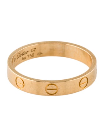 Cartier LOVE Ring, Small Model