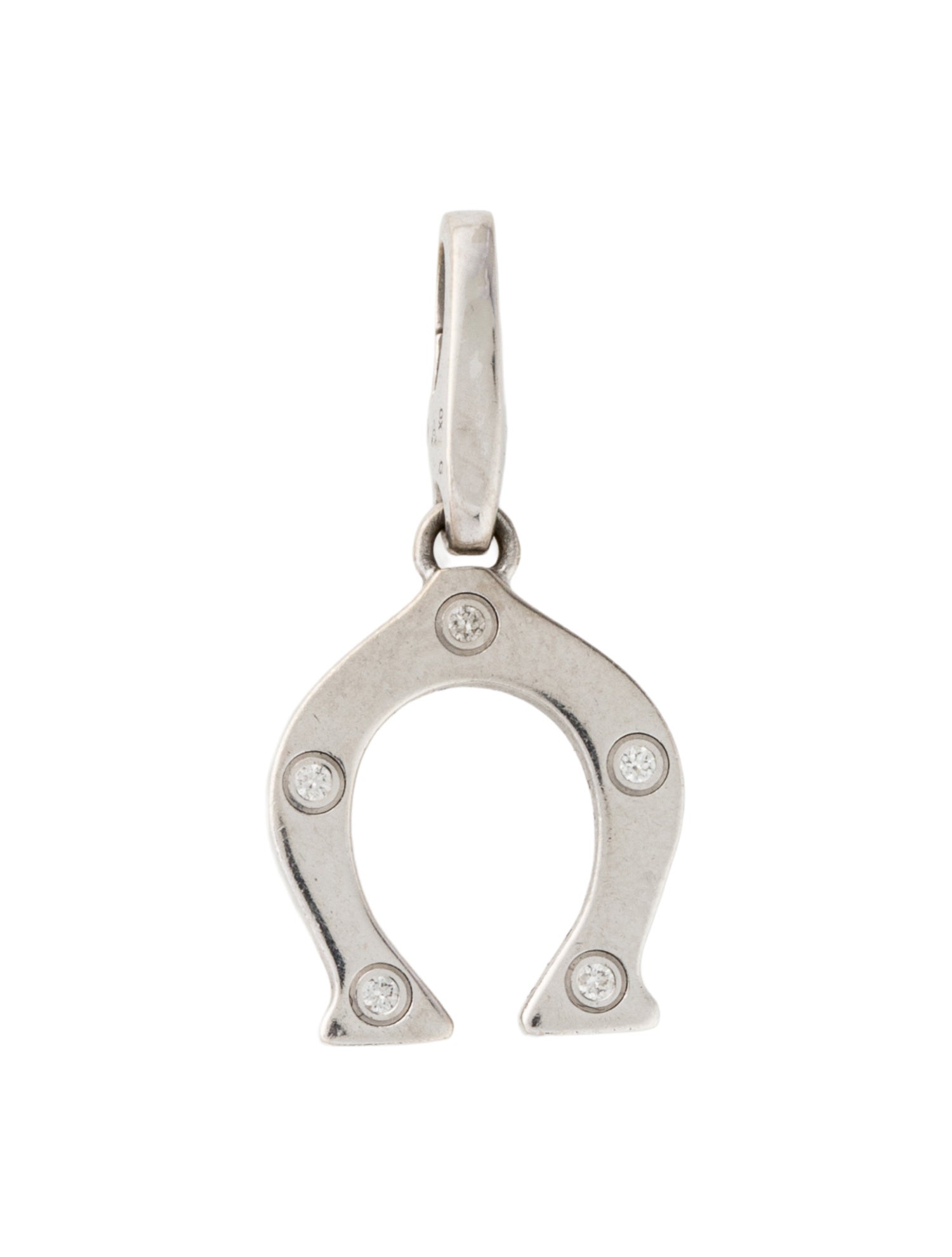 Cartier Diamond Horseshoe Charm