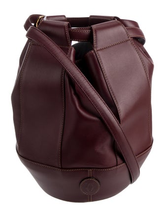 Cartier Leather Bucket Bag
