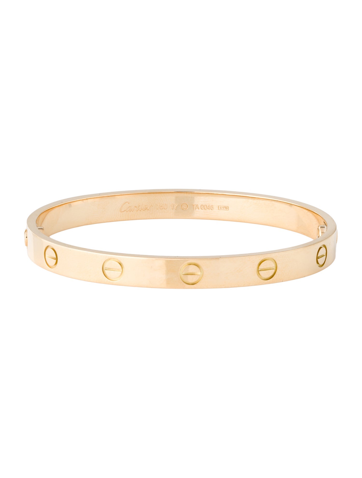 Cartier LOVE Bracelet, Classic Model