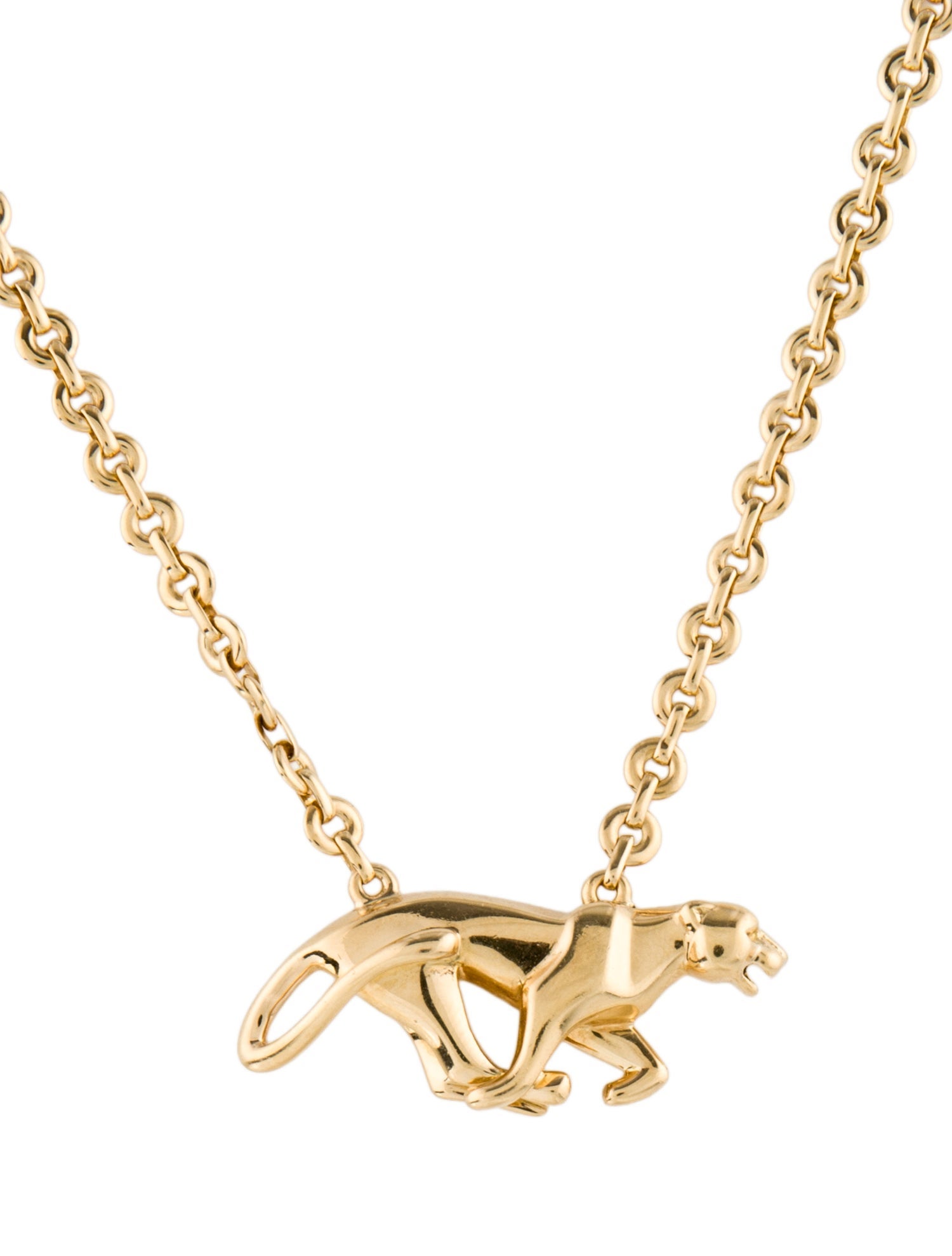 Cartier Vintage Panthere De Cartier Pendant Necklace