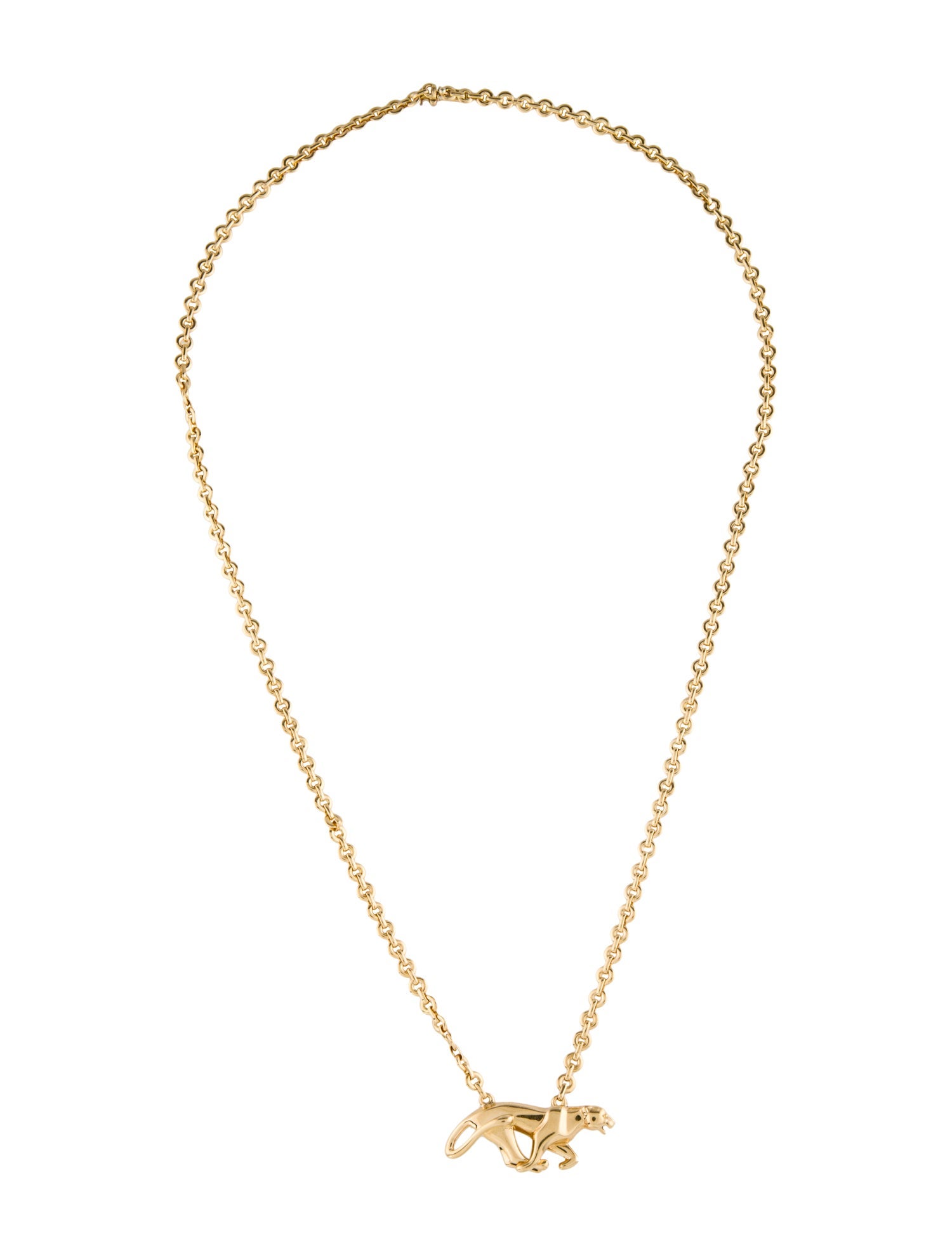 Cartier Vintage Panthere De Cartier Pendant Necklace