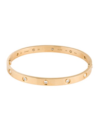 Cartier 10 Diamond LOVE Bracelet, Classic Model