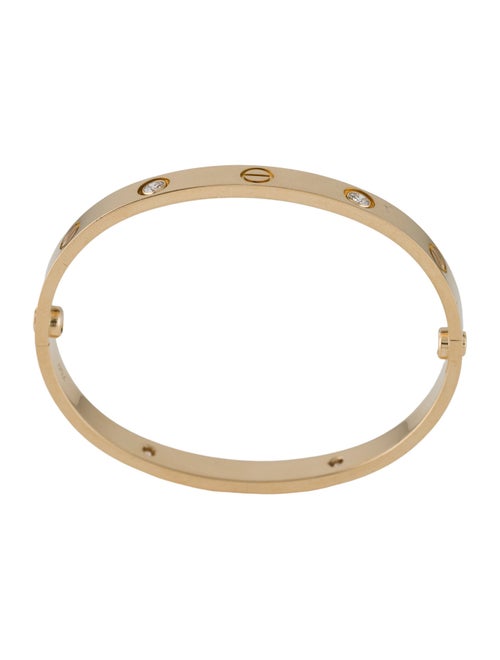 Cartier 4 Diamonds LOVE Bracelet, Classic Model