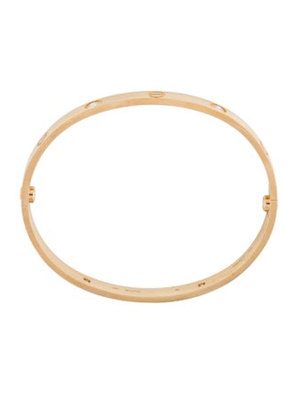 Cartier LOVE Bracelet, Classic Model, 4 Diamonds