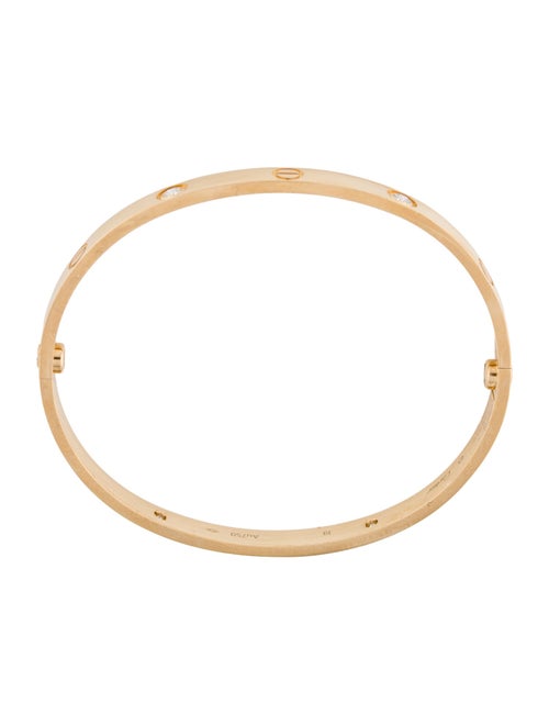 Cartier LOVE Bracelet, Classic Model, 4 Diamonds