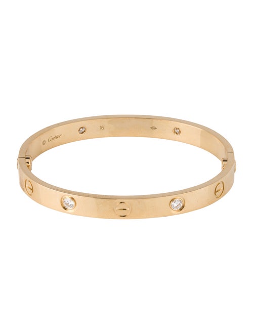 Cartier 4 Diamonds LOVE Bracelet, Classic Model