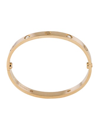 Cartier 4 Diamonds LOVE Bracelet, Classic Model