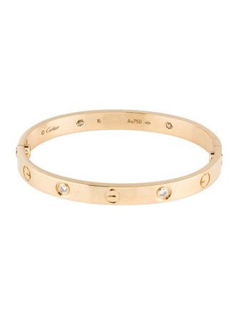 Cartier 4 Diamond LOVE Bracelet