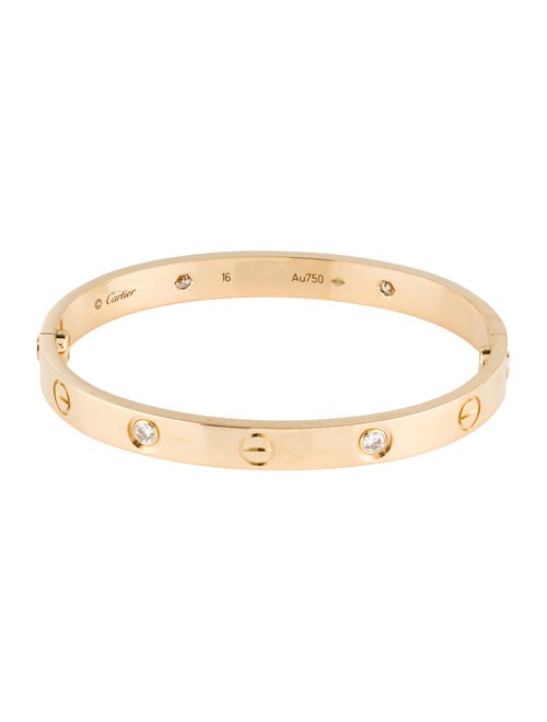 Cartier 4 Diamond LOVE Bracelet
