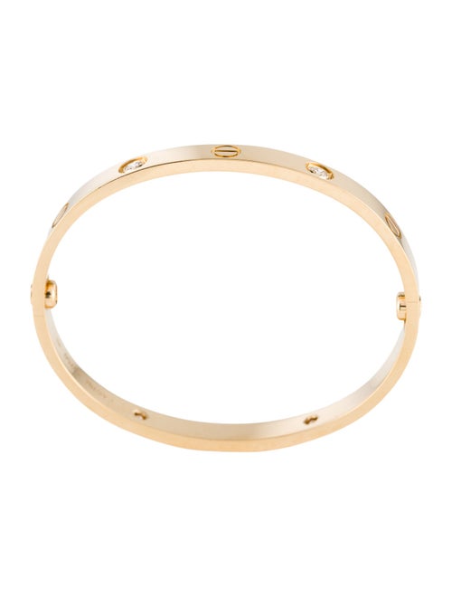 Cartier 4 Diamond LOVE Bracelet