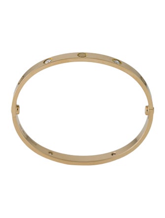 Cartier 4 Diamonds LOVE Bracelet, Classic Model
