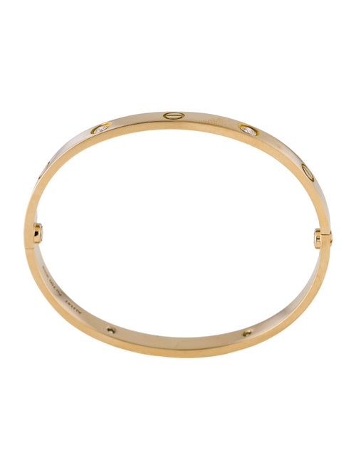 Cartier 4 Diamonds LOVE Bracelet, Classic Model