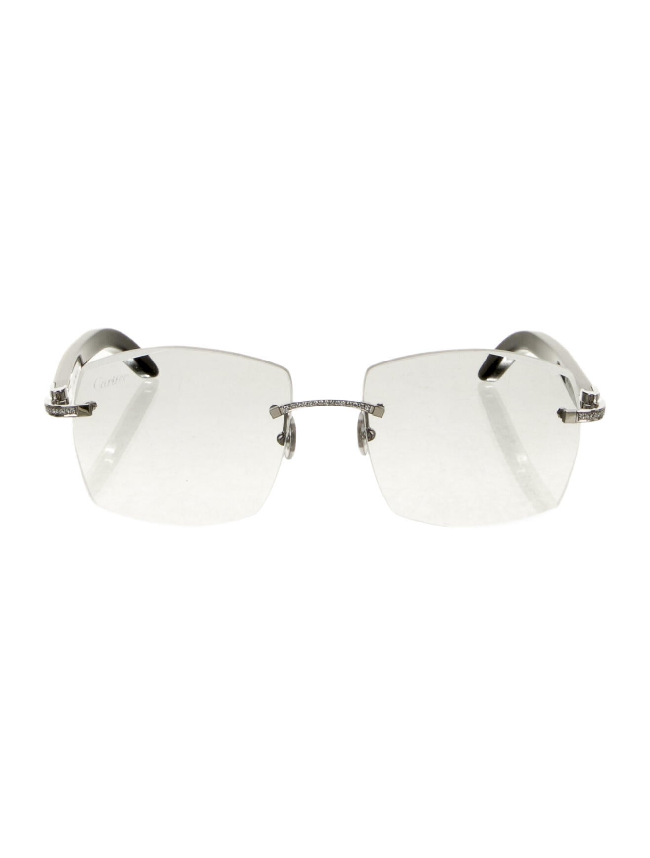Cartier Square Tinted Sunglasses