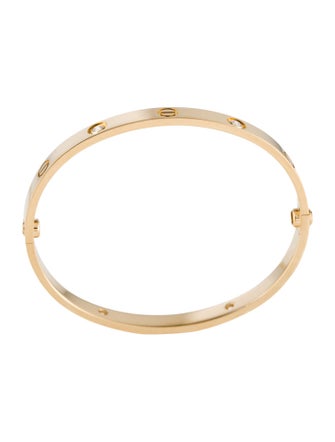 Cartier LOVE Bracelet, Classic Model, 4 Diamonds