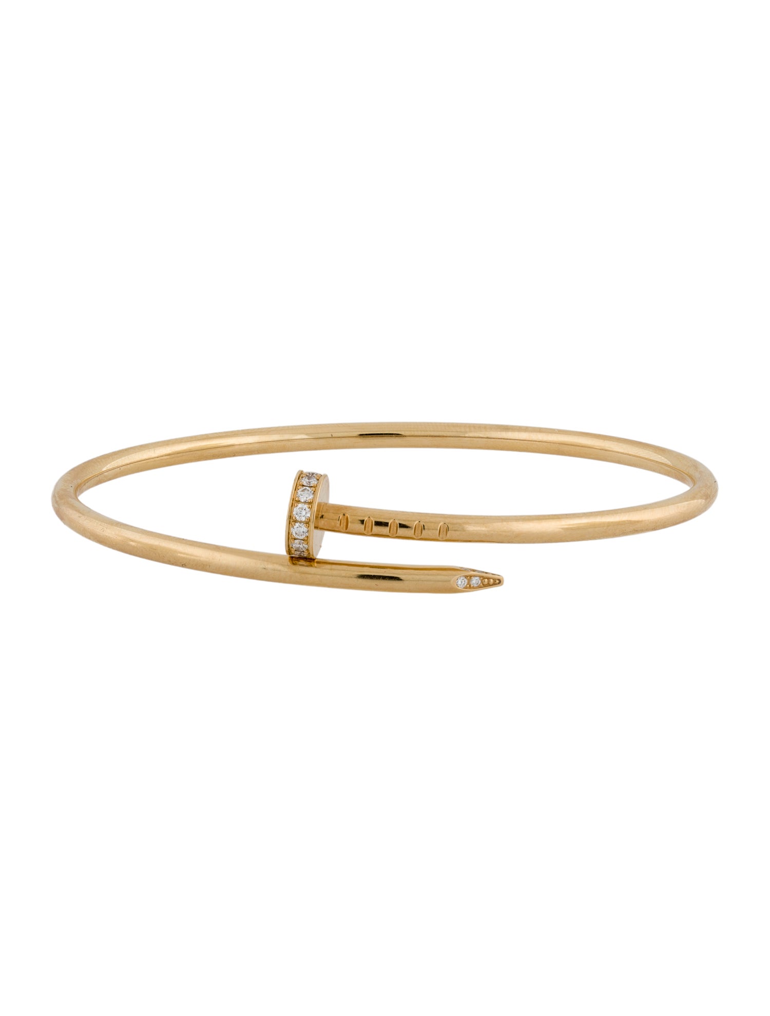 Cartier Diamond Juste un Clou Bracelet, Small Model