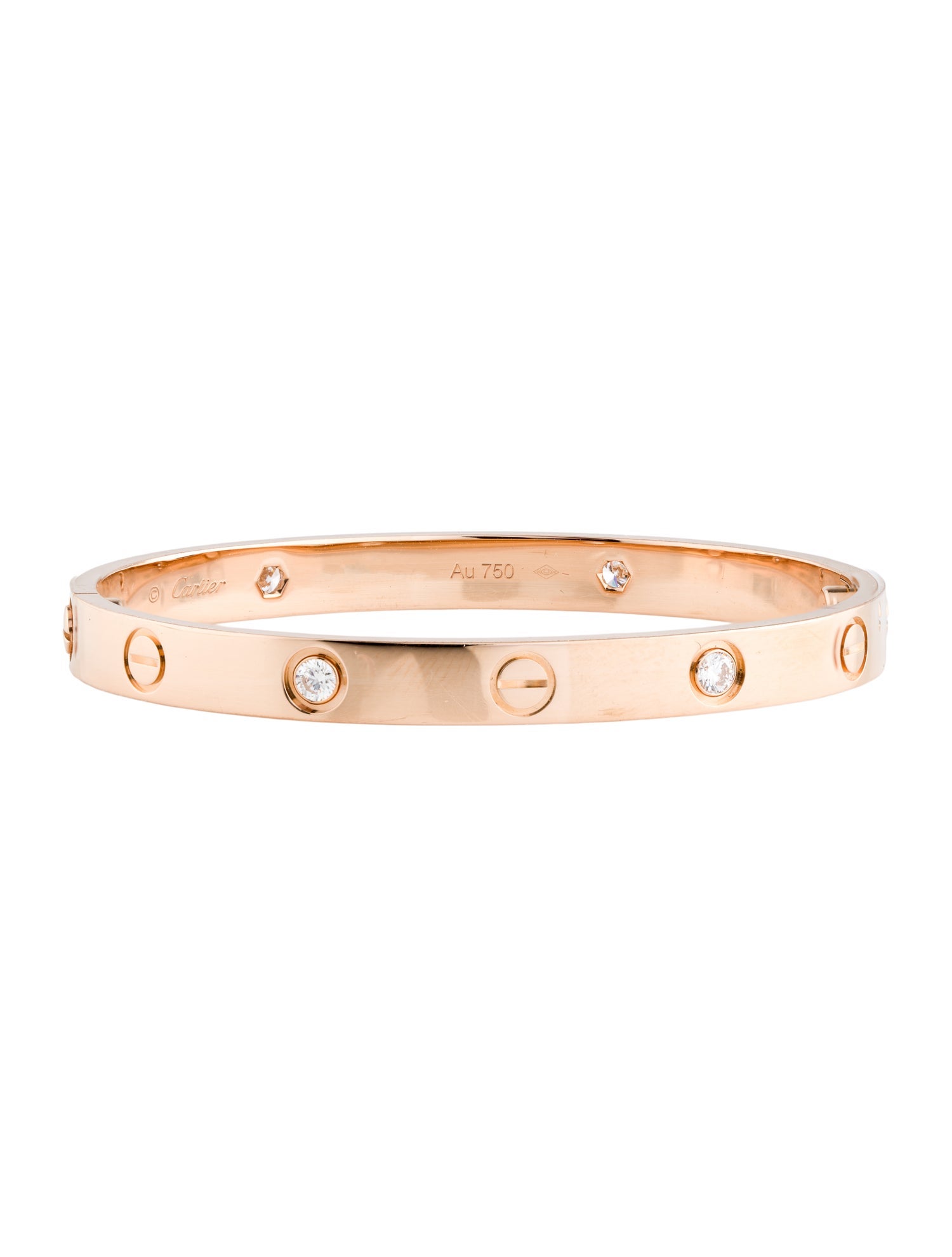 Cartier 4 Diamond Classic LOVE Bracelet