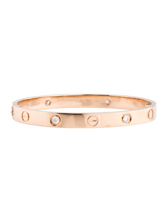 Cartier 4 Diamond Classic LOVE Bracelet