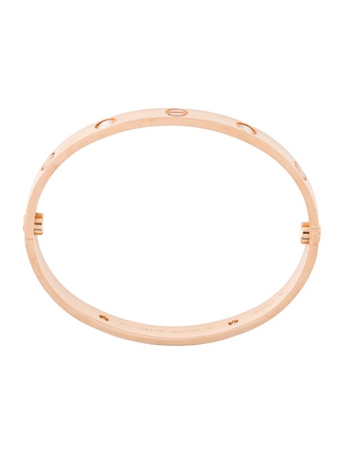 Cartier 4 Diamond Classic LOVE Bracelet