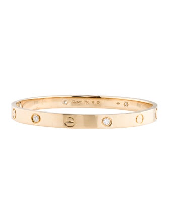 Cartier 4 Diamond Classic LOVE Bracelet