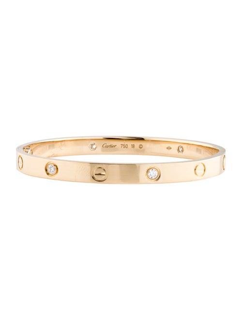 Cartier 4 Diamond Classic LOVE Bracelet