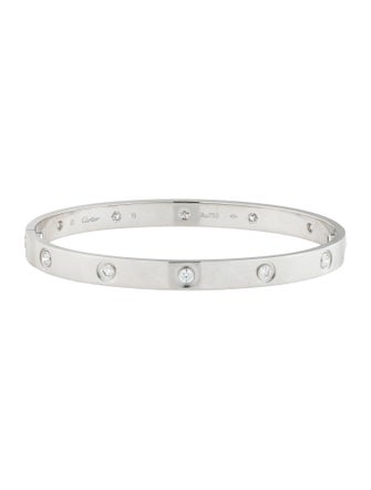 Cartier 10 Diamond LOVE Bracelet, Classic Model