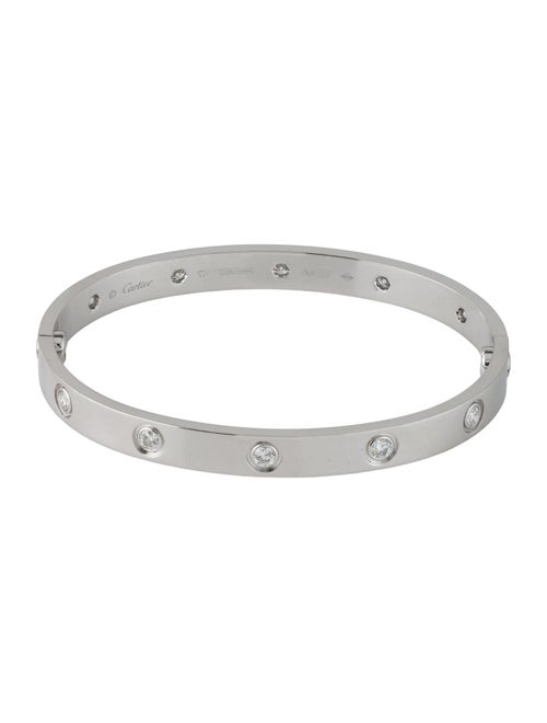Cartier 10 Diamond LOVE Bracelet, Classic Model