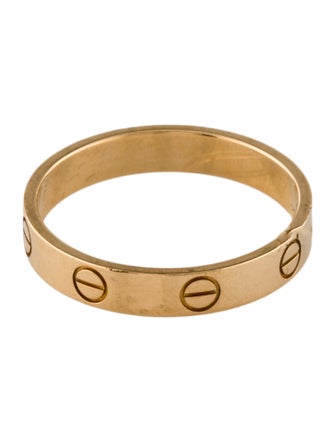 Cartier LOVE Ring, Small Model