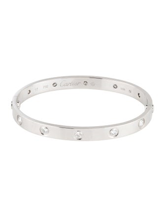 Cartier 10 Diamond LOVE Bracelet, Classic Model