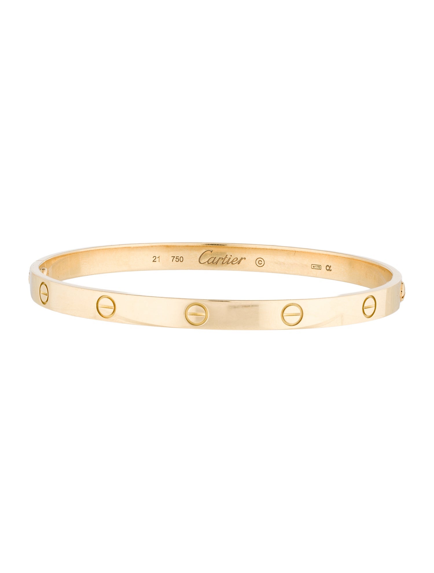 Cartier LOVE Bracelet, Classic Model
