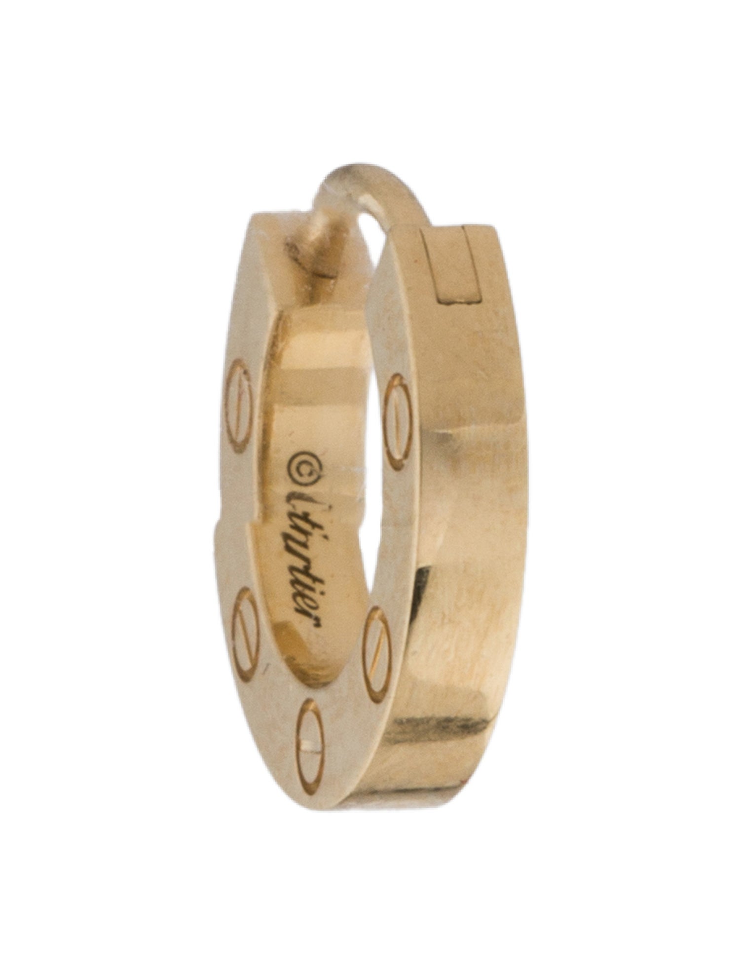 Cartier LOVE Single Hoop Earring