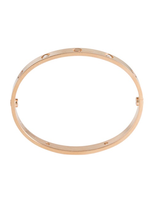 Cartier 4 Diamond LOVE Bracelet