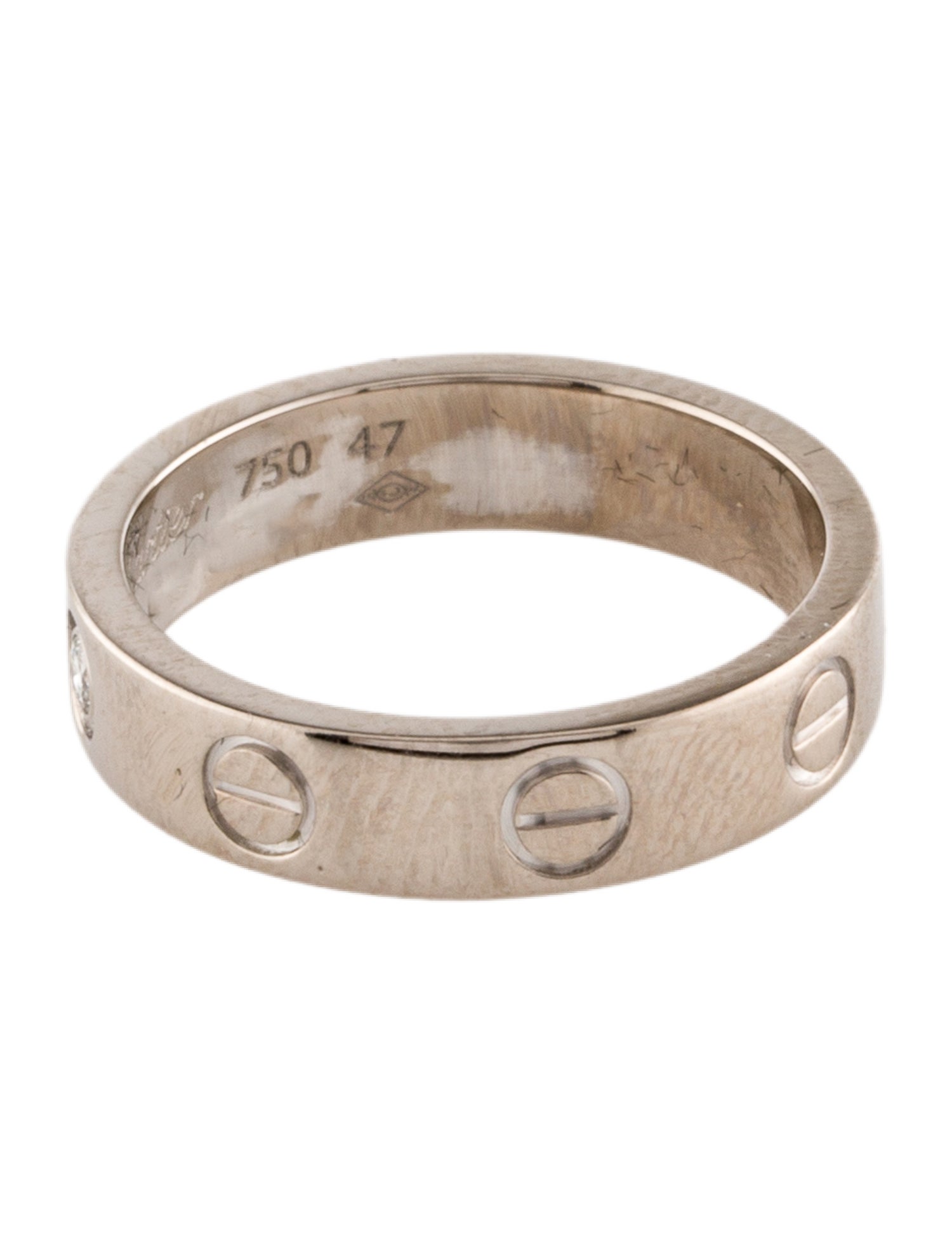 Cartier LOVE Ring, Small Model, 1 Diamond