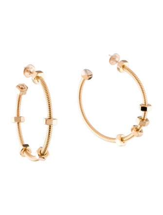 Cartier Ecrou de Cartier Hoop Earrings
