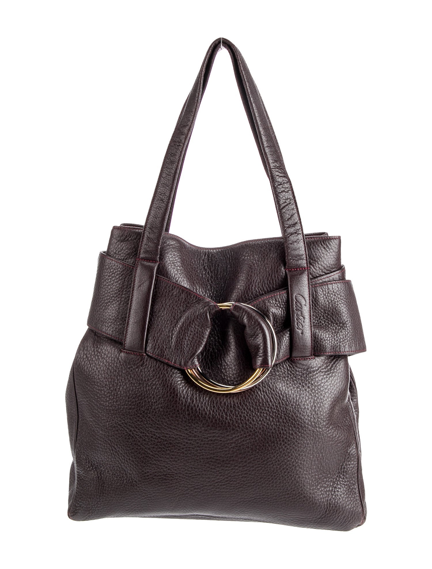 Cartier Leather Shoulder Bag