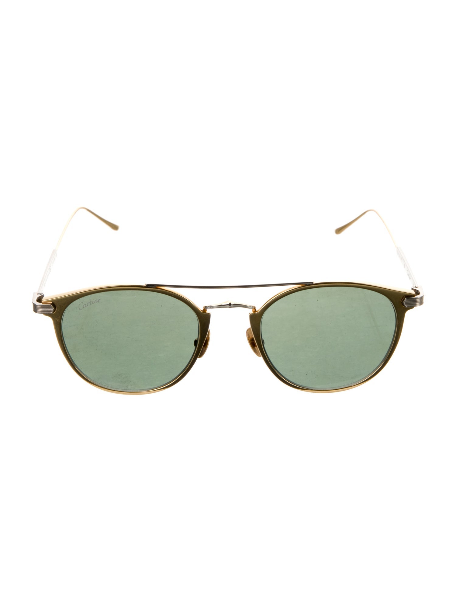 Cartier Aviator Tinted Sunglasses