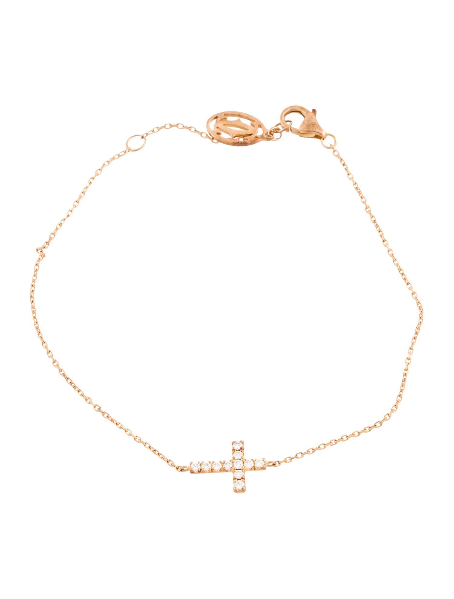 Cartier Cross Symbol Bracelet, On Chain