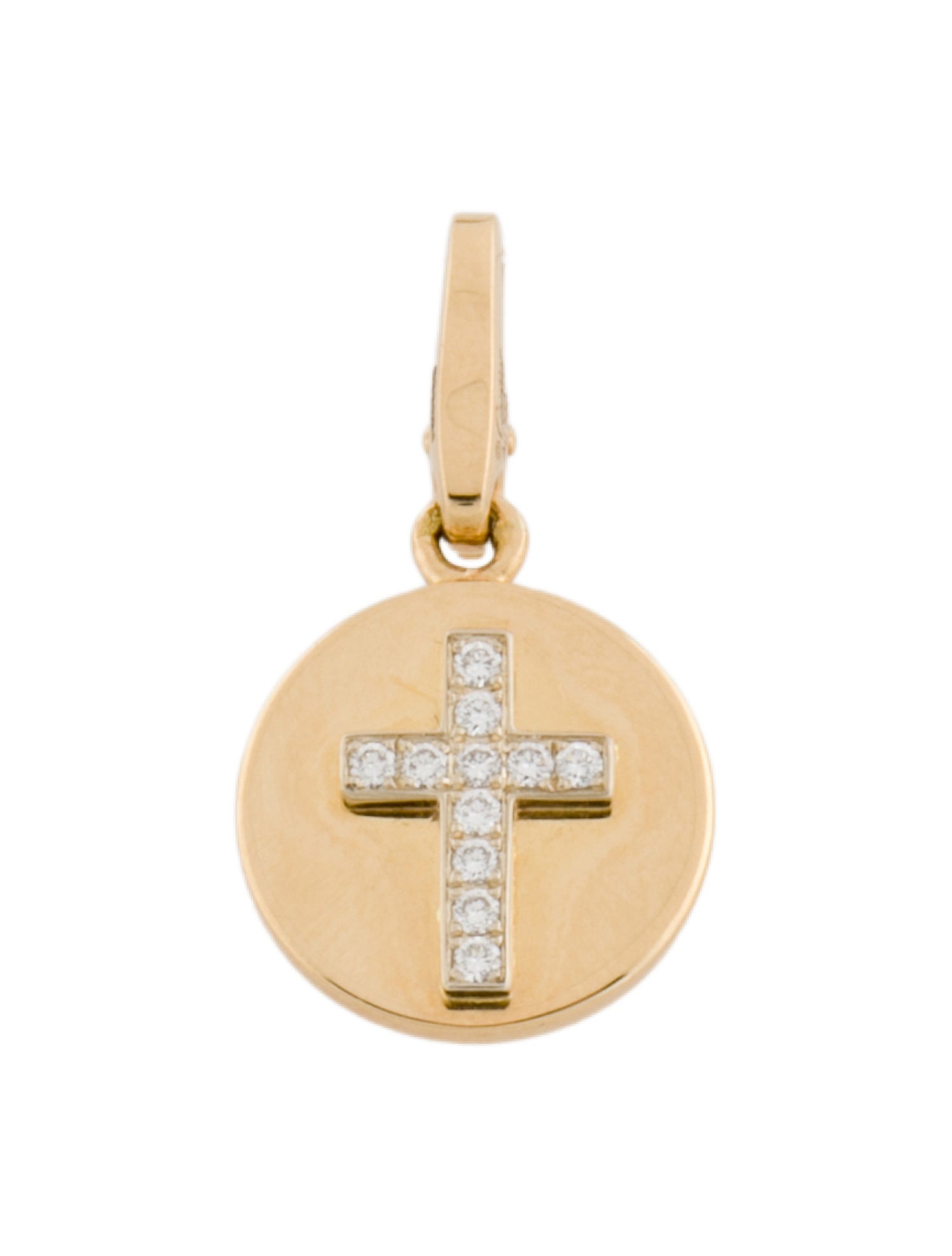 Cartier Vintage Cross Charm Necklace