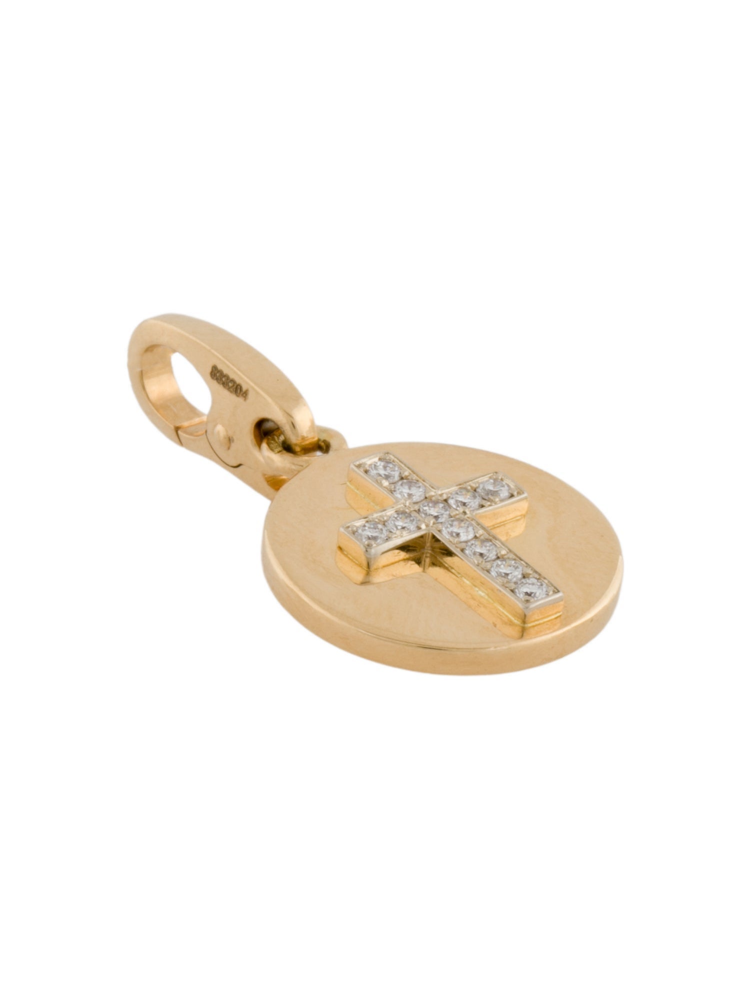 Cartier Vintage Cross Charm Necklace