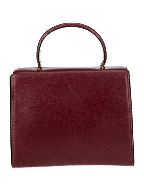 Cartier Leather Top Handle Bag