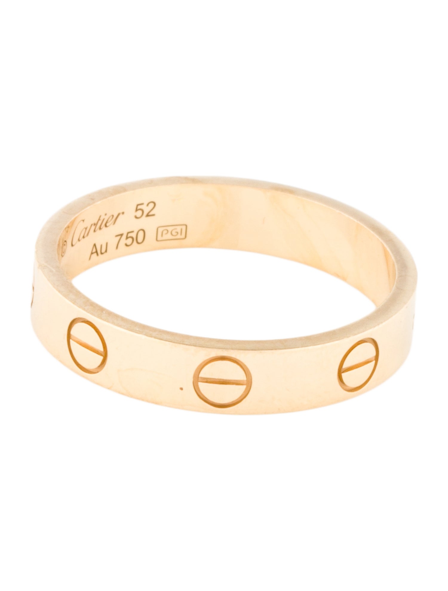 Cartier LOVE Ring, Small Model