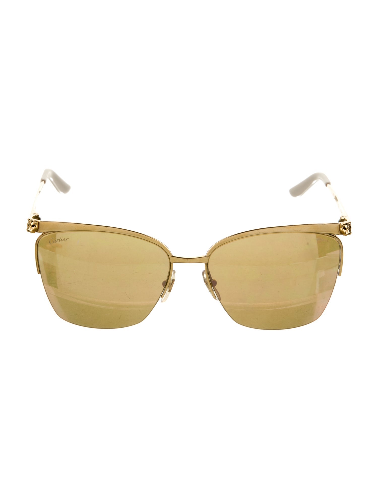 Cartier Wayfarer Mirrored Sunglasses
