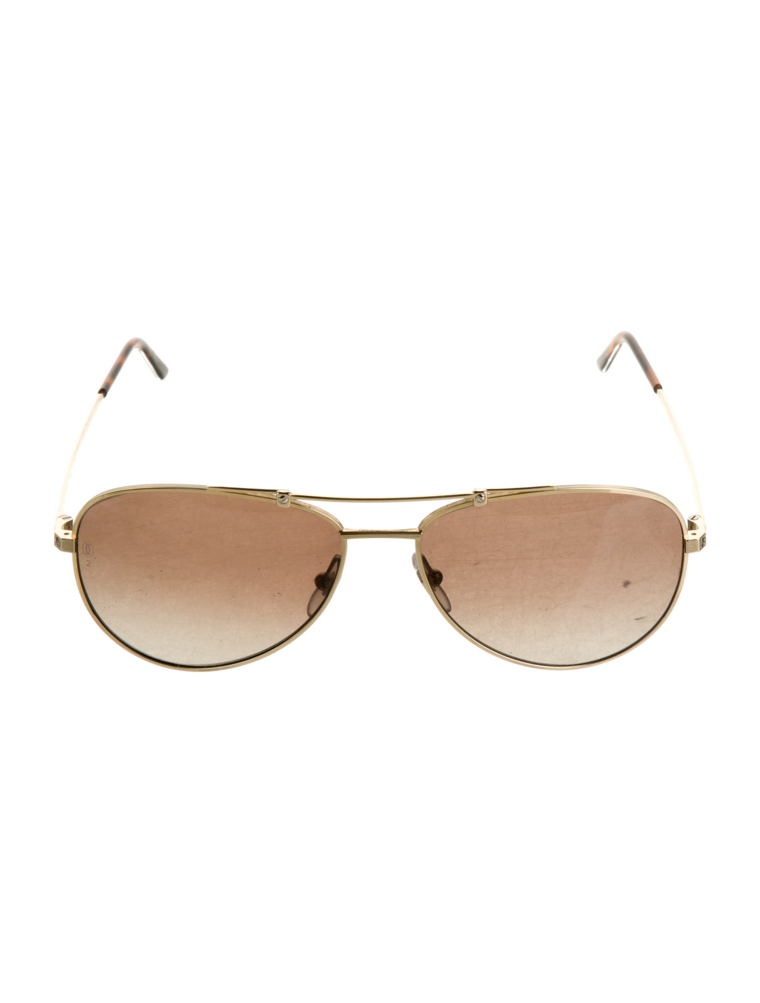 Cartier Aviator Gradient Sunglasses