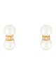 Cartier Pearl & Diamond Earrings