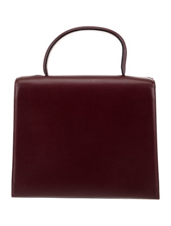 Cartier Leather Top Handle Bag
