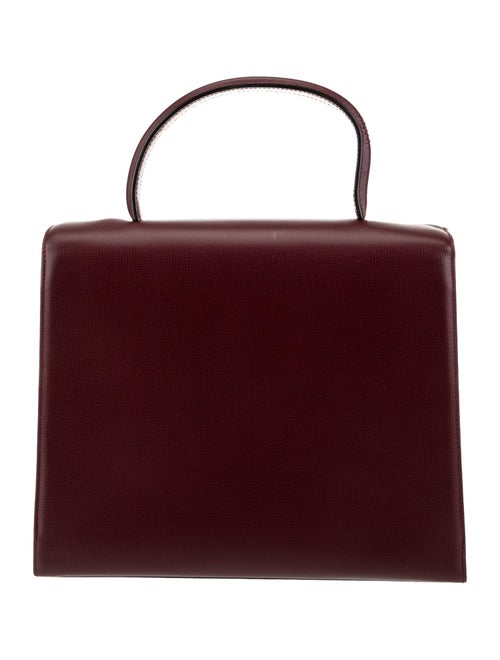 Cartier Leather Top Handle Bag