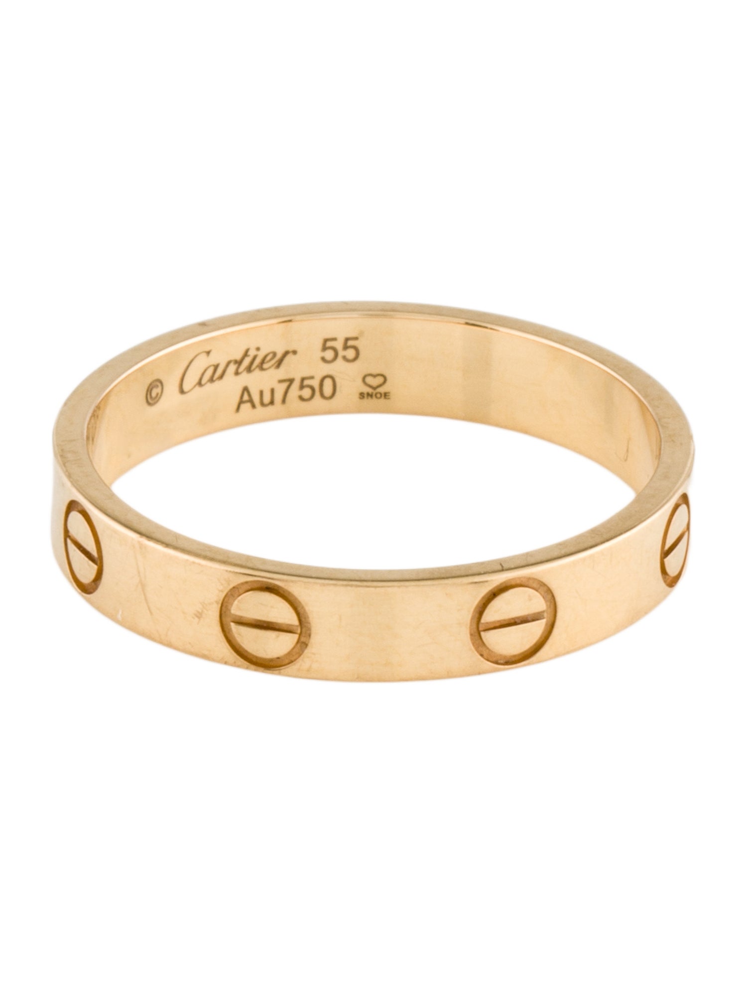 Cartier LOVE Ring, Small Model