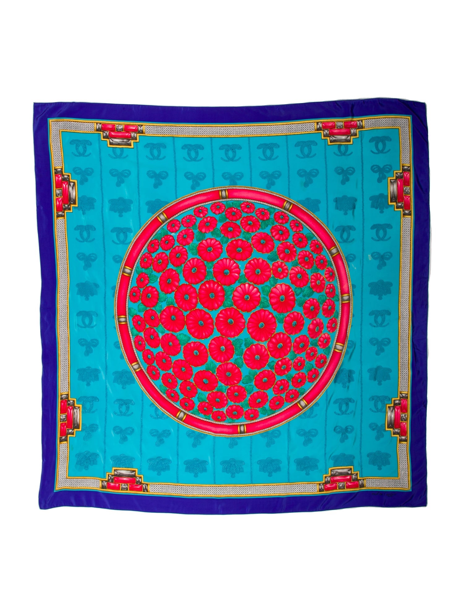 Cartier Silk Printed Scarf